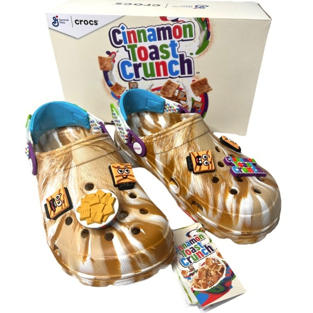 CROCS Cinnamon Toast Crunch M6/W8 - Picture 2 of 16